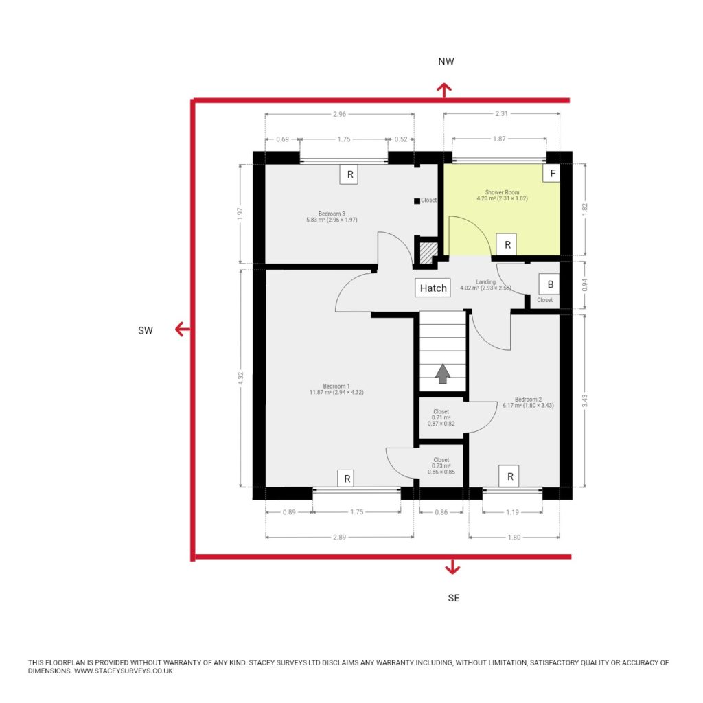 Retrofit compliant floor plans